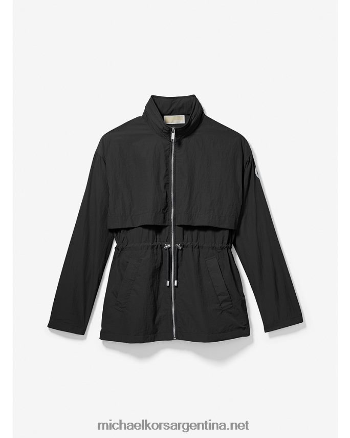 mujer negro anorak plegable de nailon Michael Kors T46HB0271