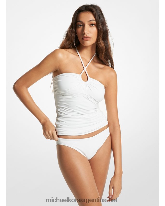 mujer blanco tankini de nailon elástico Michael Kors T46HB0533