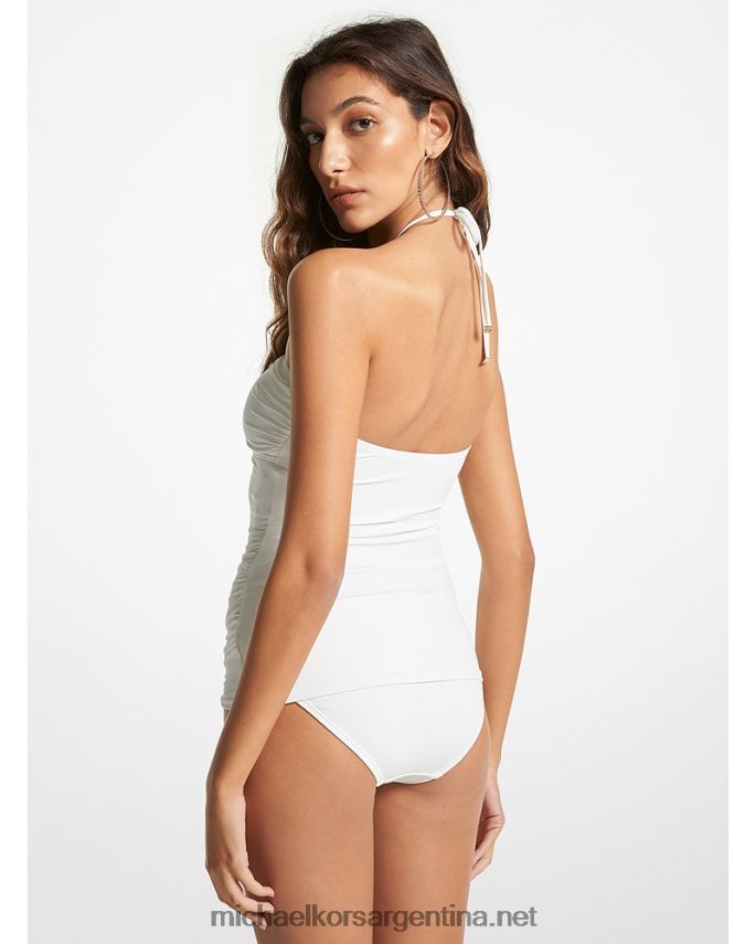 mujer blanco tankini de nailon elástico Michael Kors T46HB0533