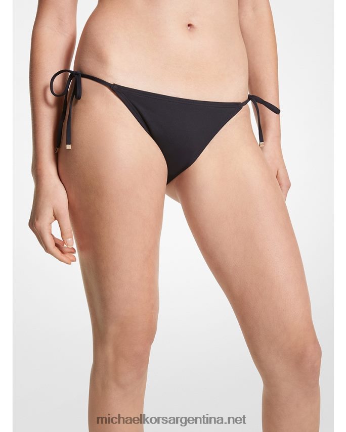 mujer negro braguita de bikini de nailon elástico Michael Kors T46HB0546