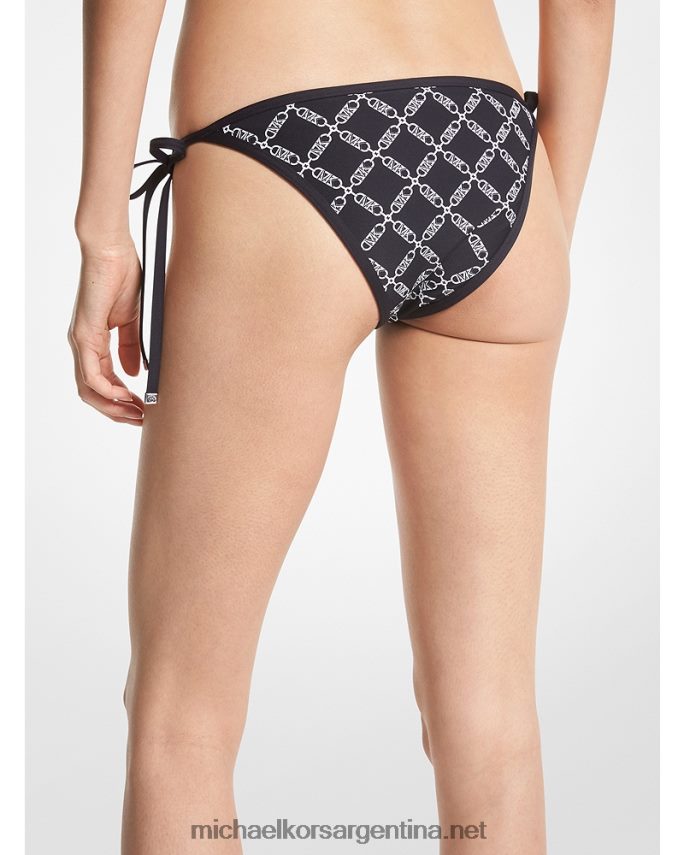 mujer negro braguitas de bikini con logo imperio Michael Kors T46HB0549