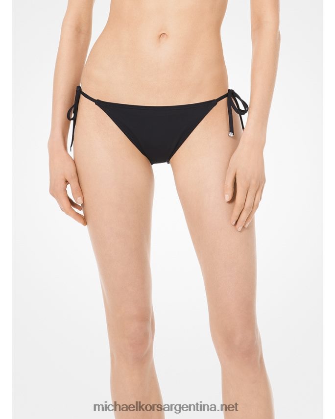 mujer negro parte inferior del bikini Michael Kors T46HB0565
