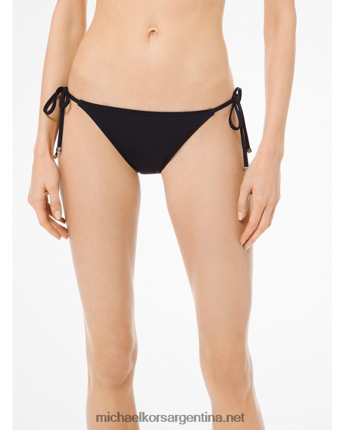 mujer negro parte inferior del bikini Michael Kors T46HB0570