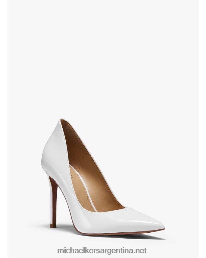 mujer Blanco óptico salón keke de charol Michael Kors T46HB02308