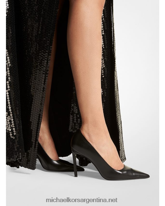 mujer negro salón colección martine de piel Michael Kors T46HB02316