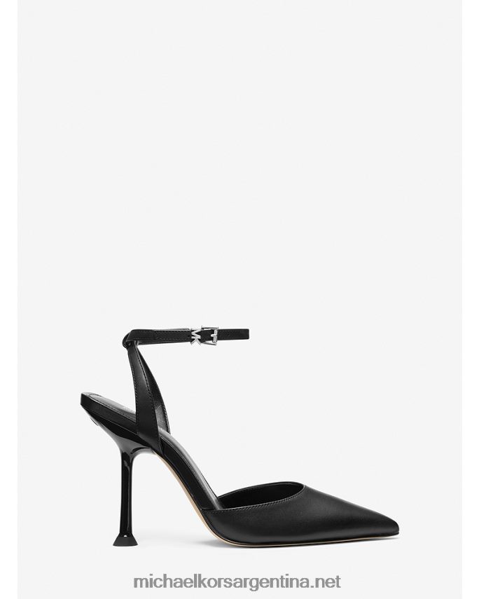 mujer negro salón imani de piel Michael Kors T46HB02288