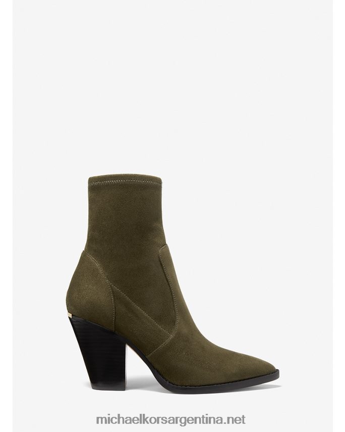 mujer aceituna botín Dover de ante sintético Michael Kors T46HB02102