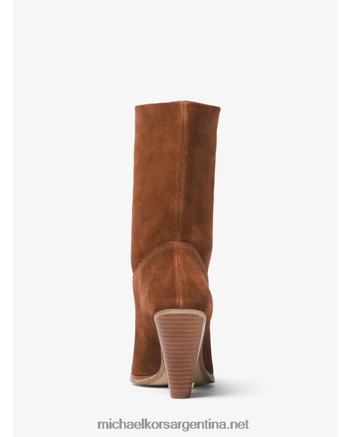 mujer caramelo botín de ante divia Michael Kors T46HB02213