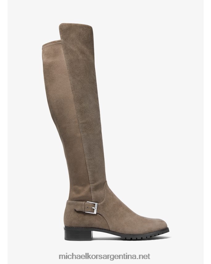 mujer champiñón bota branson de gamuza elástica Michael Kors T46HB02207