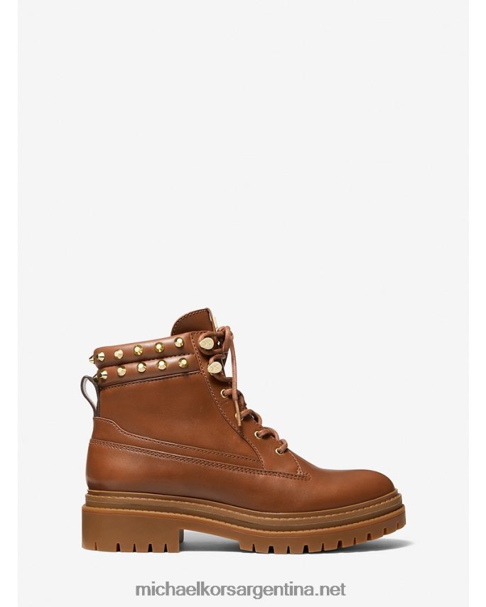 mujer equipaje bota de cuero con tachuelas turner astor Michael Kors T46HB02160