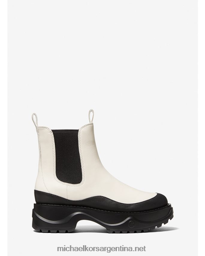 mujer es crema bota de cuero dupree Michael Kors T46HB02196