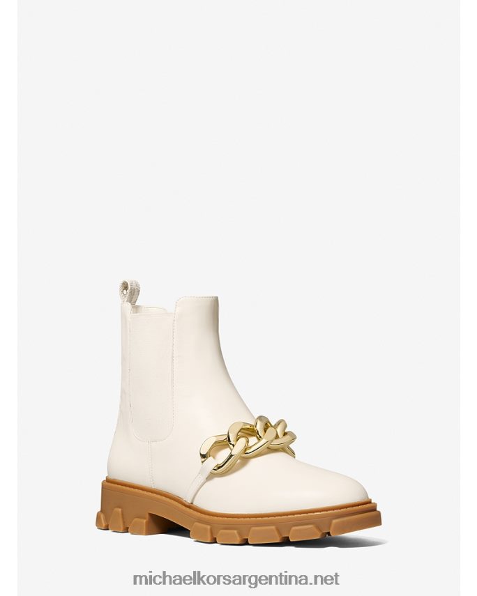 mujer es crema botas de cuero con detalles scarlett Michael Kors T46HB02181