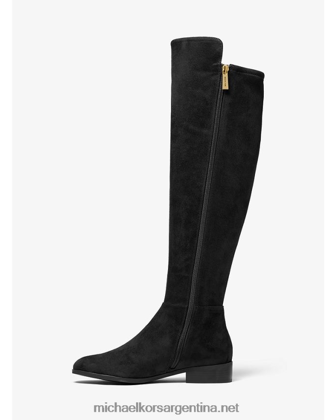 mujer negro bota bromley elástica por encima de la rodilla Michael Kors T46HB02142