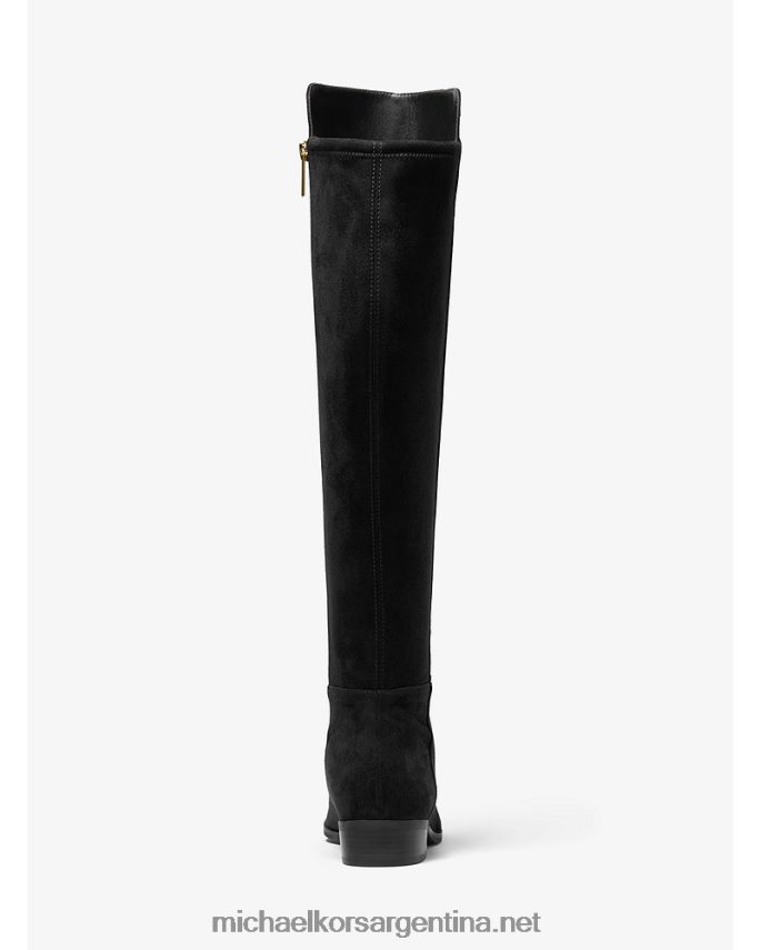 mujer negro bota bromley elástica por encima de la rodilla Michael Kors T46HB02142