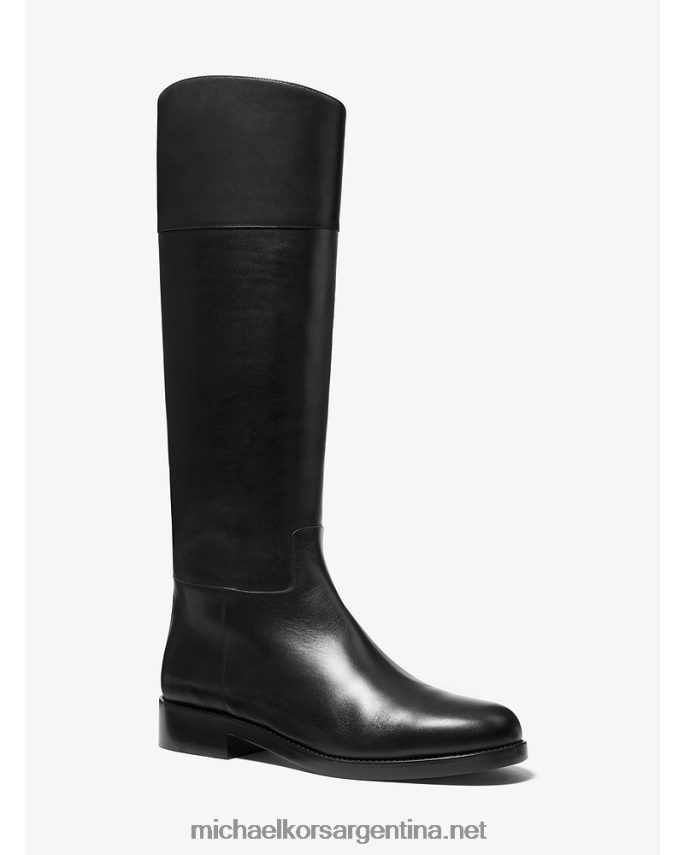 mujer negro colección bota de montar de cuero braden Michael Kors T46HB02171