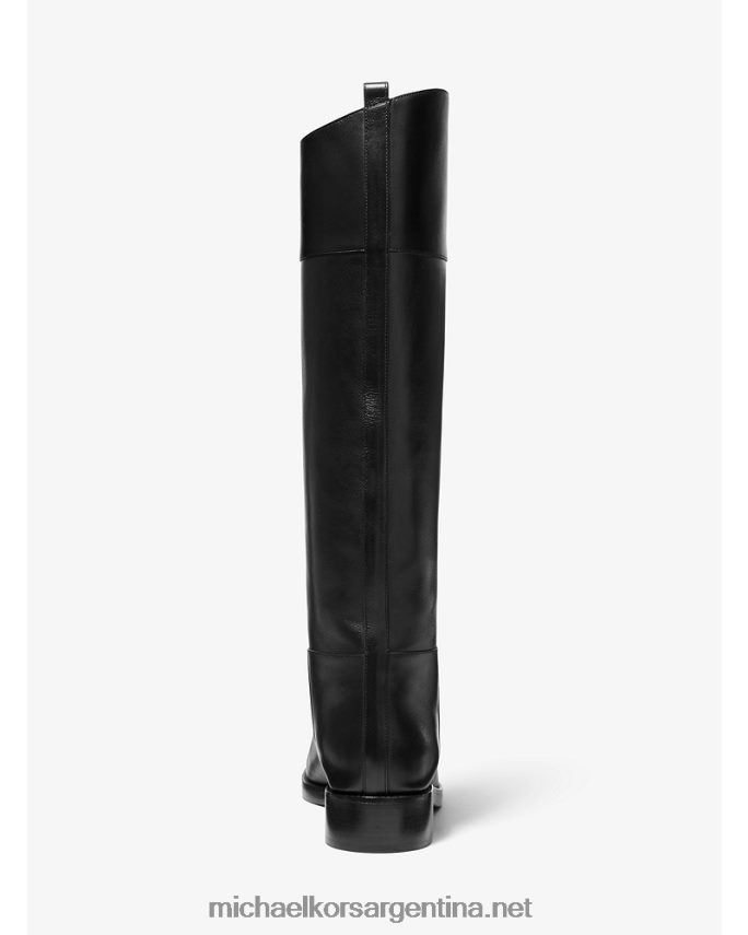 mujer negro colección bota de montar de cuero braden Michael Kors T46HB02171