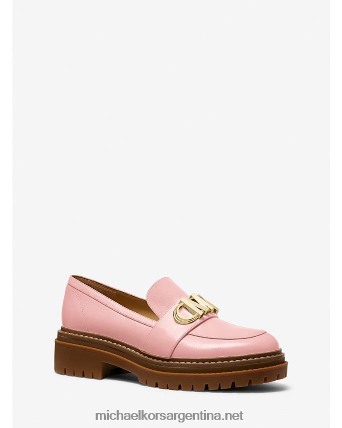 mujer rosa mocasines parker de piel Michael Kors T46HB02235