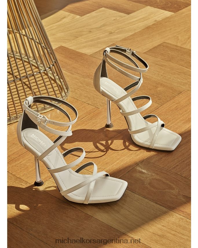 mujer Blanco óptico sandalia imani de charol Michael Kors T46HB01858