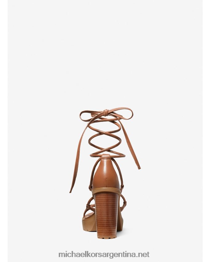 mujer equipaje sandalia con plataforma de piel vero Michael Kors T46HB02046