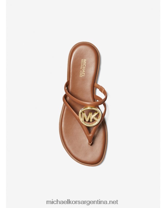 mujer equipaje sandalia hampton de piel Michael Kors T46HB01947