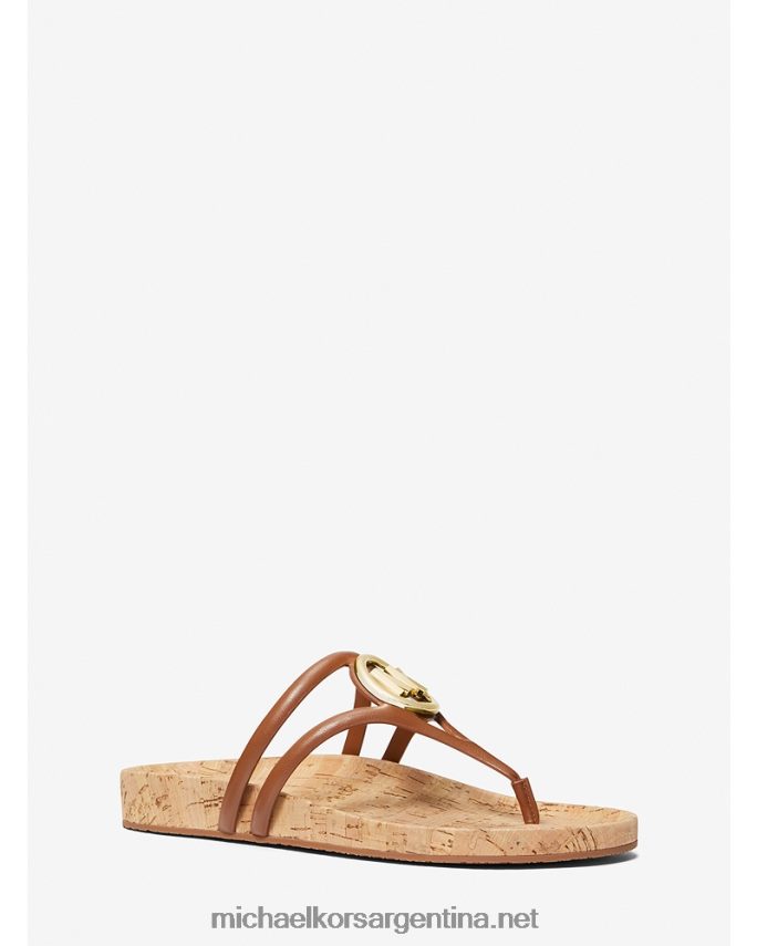 mujer equipaje sandalia hampton de piel Michael Kors T46HB01951
