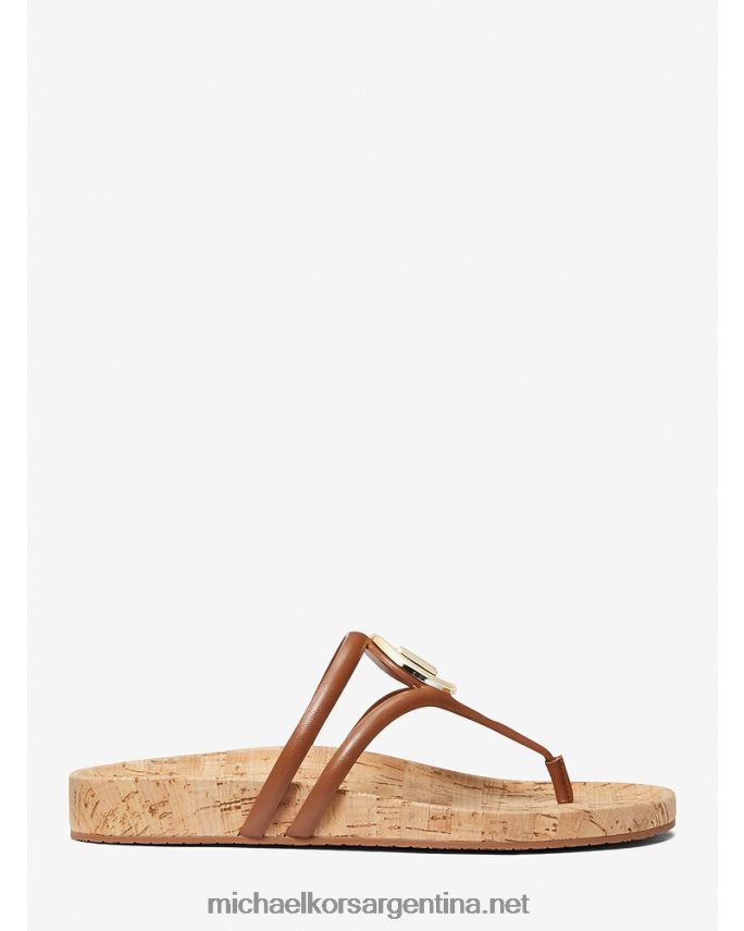 mujer equipaje sandalia hampton de piel Michael Kors T46HB01951