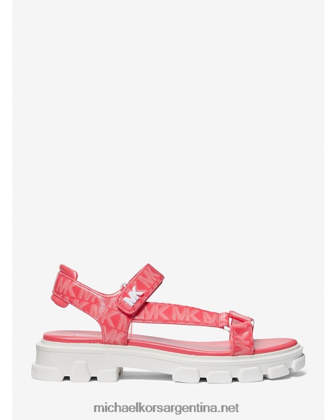 mujer geranio sandalias Ridley con logo Michael Kors T46HB01984