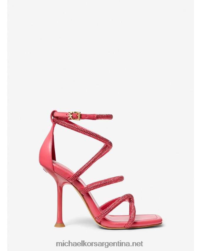 mujer geranio sandalias imani de neopreno y piel sintética con adornos Michael Kors T46HB01989