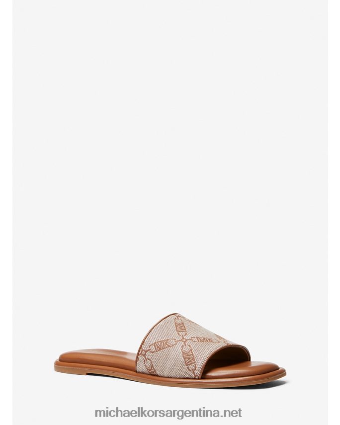 mujer natural/equipaje sandalias de jacquard con logo imperio hayworth Michael Kors T46HB01990