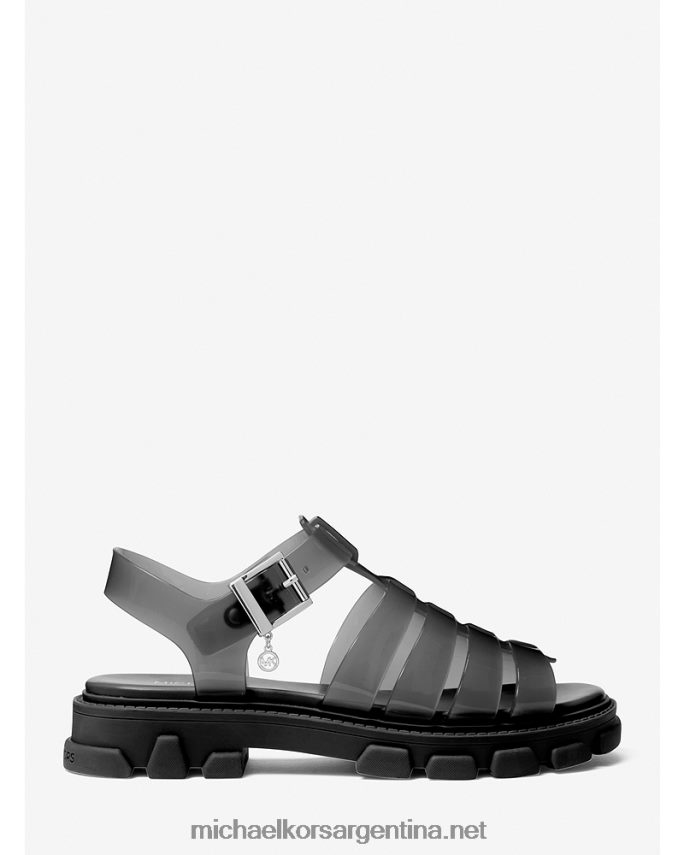 mujer negro sandalia de pvc jagger Michael Kors T46HB01987