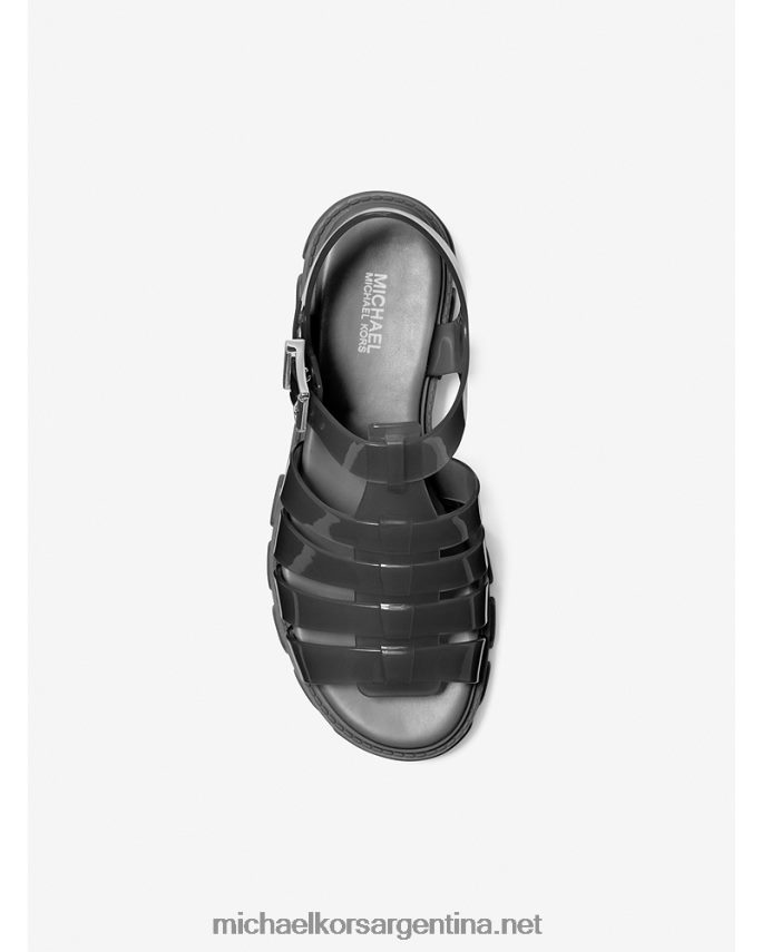 mujer negro sandalia de pvc jagger Michael Kors T46HB01987