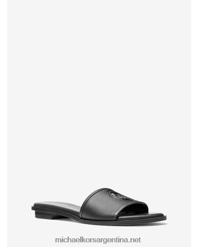 mujer negro sandalias Deanna de piel con aberturas Michael Kors T46HB02010