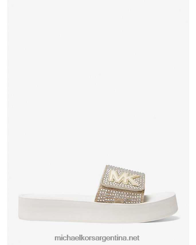 mujer oro pálido sandalias con plataforma y detalles Michael Kors T46HB01973