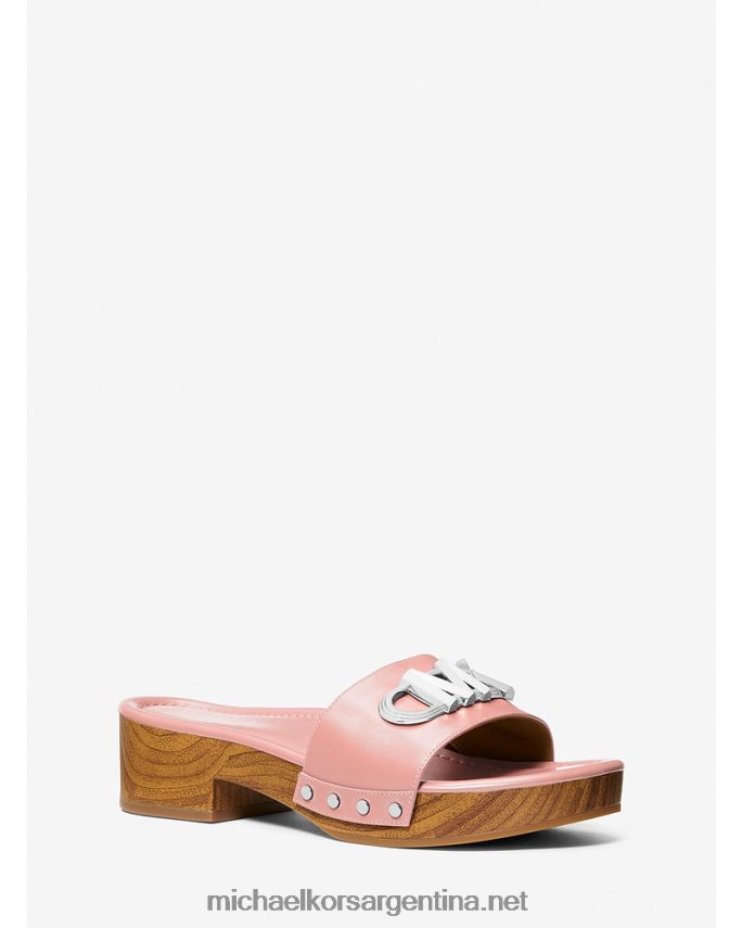 mujer rosa sandalia parker de piel con plataforma Michael Kors T46HB01873