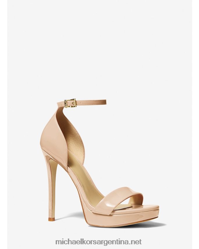 mujer rubor claro sandalia plataforma charol jordyn Michael Kors T46HB01888