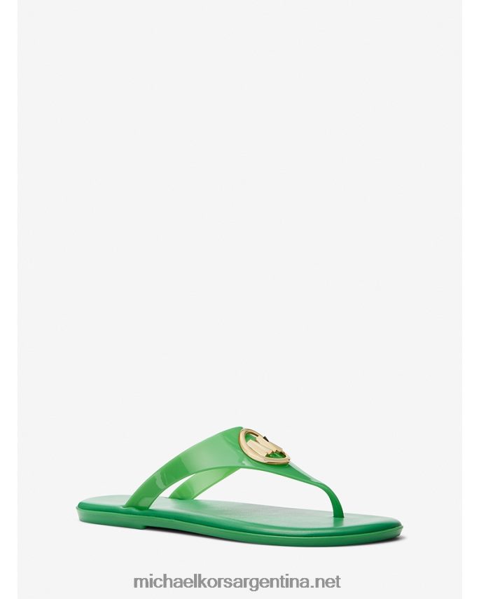 mujer verde palmera sandalia jalea pvc carmen Michael Kors T46HB01960