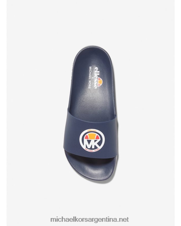 mujer vestido azul sandalias mk x ellesse gilmore de goma Michael Kors T46HB01974