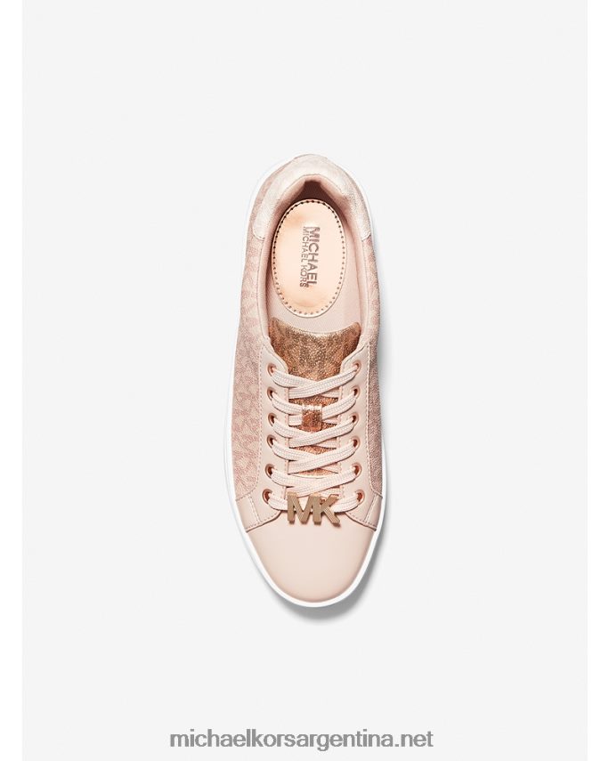 mujer ballet tenis amapola con diseño colour block y logo Michael Kors T46HB01814