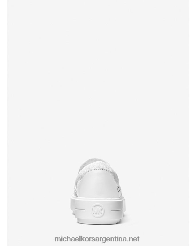 mujer brillante tenis Emmett con logo Michael Kors T46HB01737