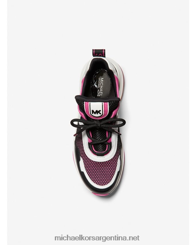 mujer cereza multi Zapatillas olympia extreme de piel y buceo Michael Kors T46HB01749