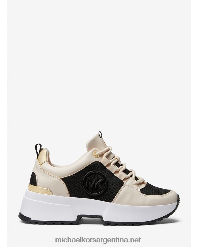 mujer es crema/negro zapatillas cosmo de piel sintética Michael Kors T46HB01736