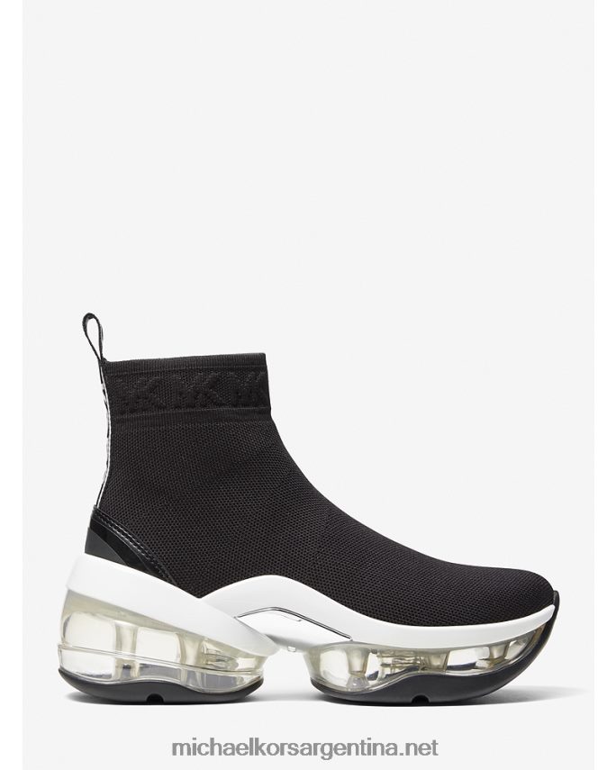 mujer negro tenis estilo calcetín de punto elástico extremo olympia Michael Kors T46HB01747