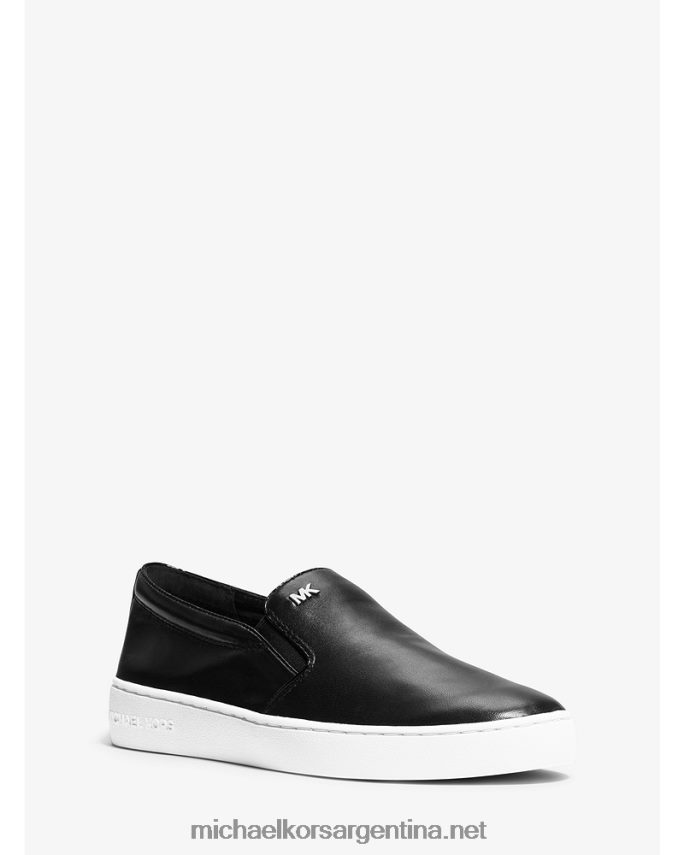 mujer negro tenis sin cordones Keaton de cuero Michael Kors T46HB01714