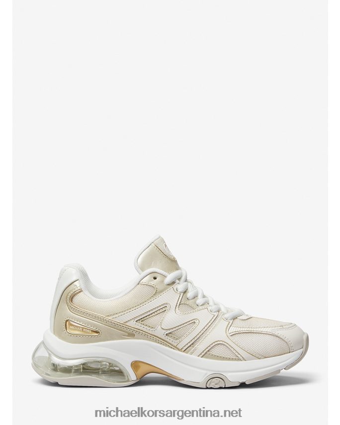 mujer pl oro multi Deportivas kit extreme de piel metalizada y malla Michael Kors T46HB01779