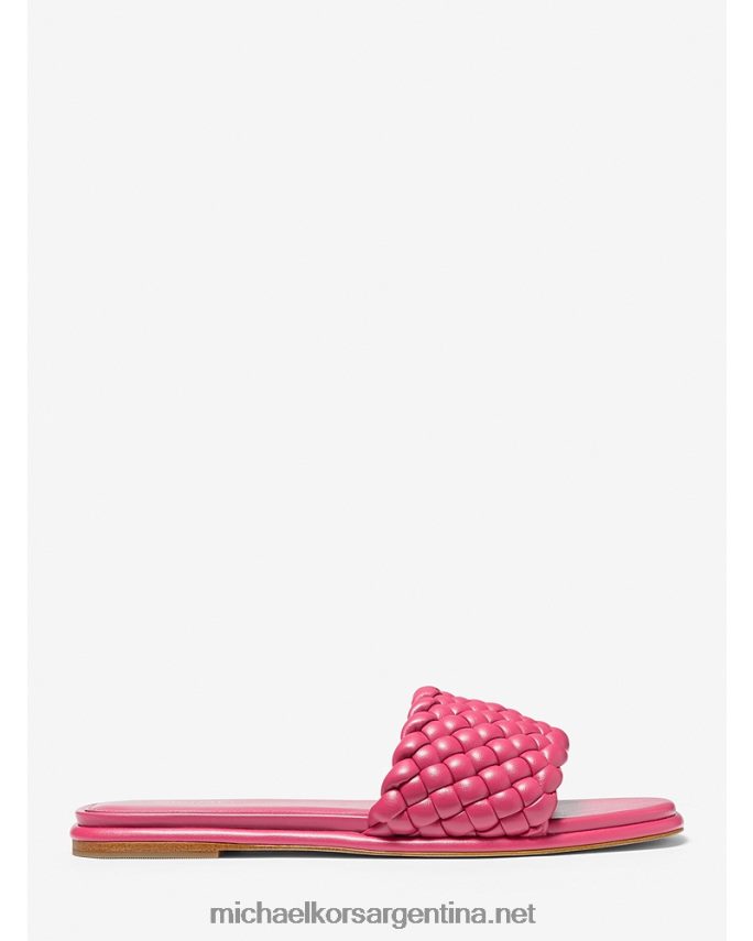mujer rojo rubí sandalia amelia trenzada Michael Kors T46HB02346