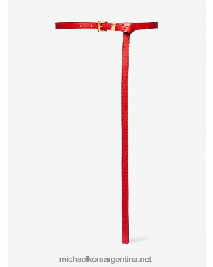 unisexo amapola cinturón pantalón de piel colección Michael Kors T46HB03894