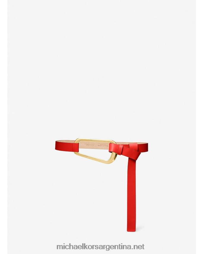 unisexo amapola cinturon de piel colección angelina Michael Kors T46HB03882