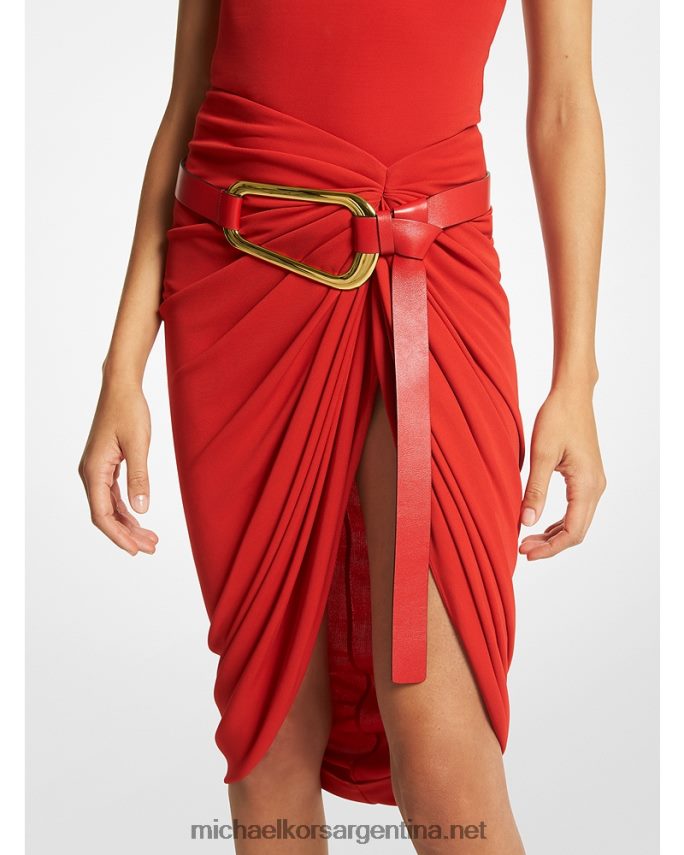 unisexo amapola cinturon de piel colección angelina Michael Kors T46HB03882