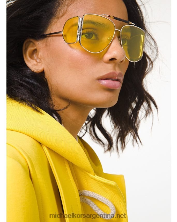 unisexo amarillo colección nash gafas de sol Michael Kors T46HB03923
