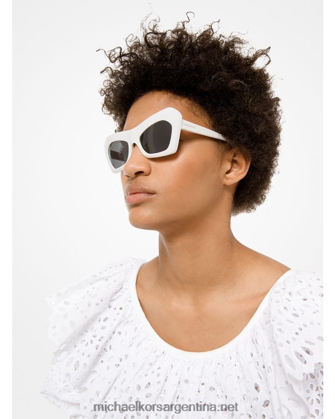 unisexo blanco gafas de sol colección cassis Michael Kors T46HB03931
